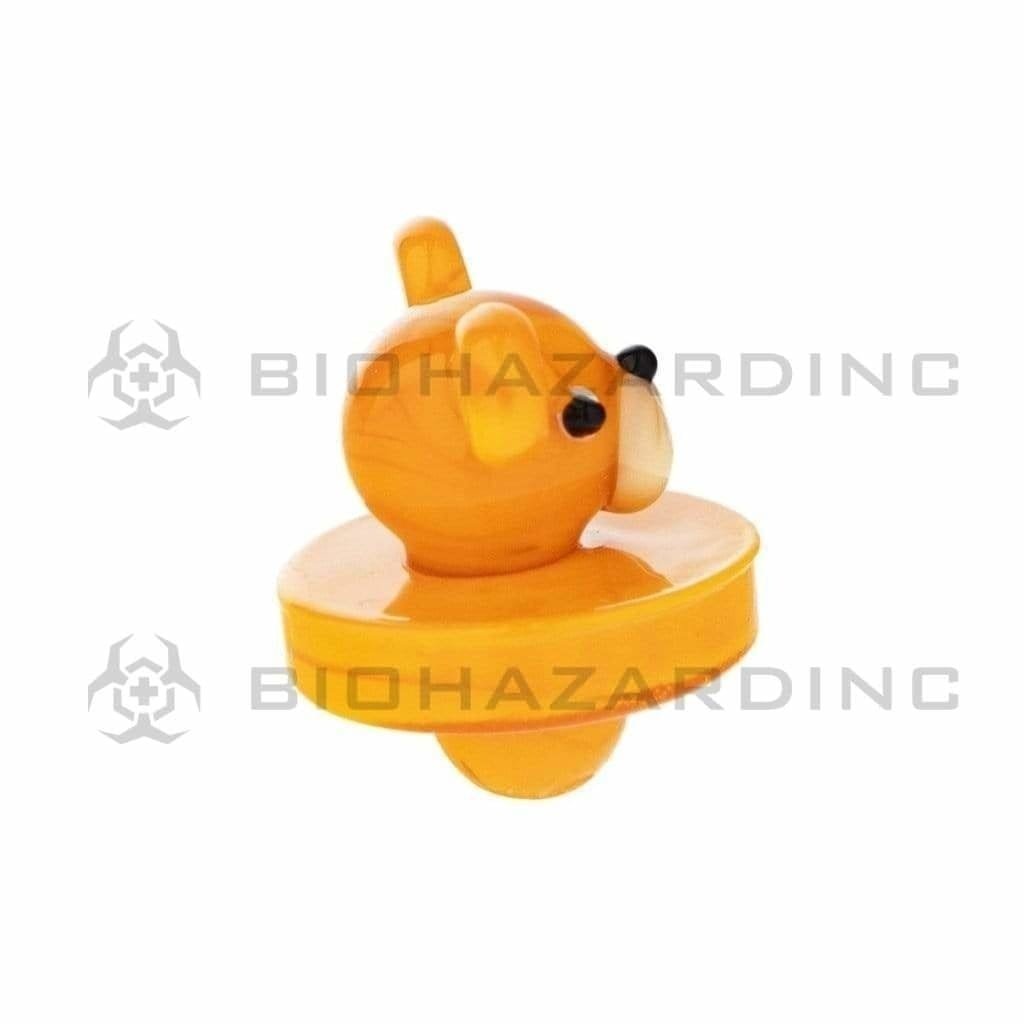 Biohazard Inc Carb Cap Carb Cap Bear - Orange