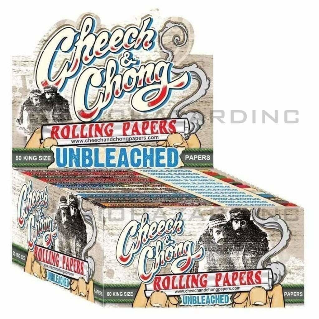 Cheech and Chong Rolling Papers Cheech & Chong King Unbleached Rolling Papers - 50 Count