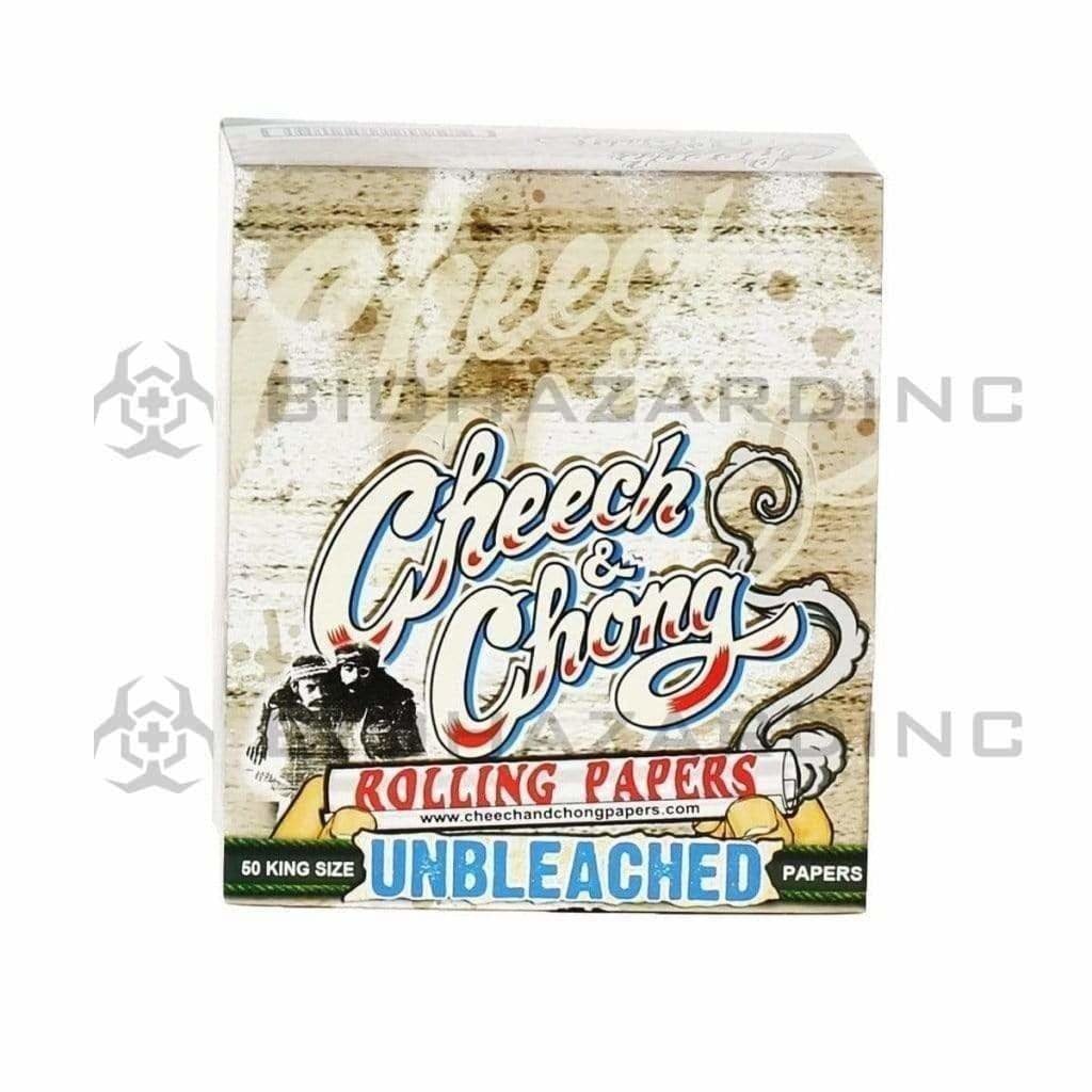 Cheech and Chong Rolling Papers Cheech & Chong King Unbleached Rolling Papers - 50 Count