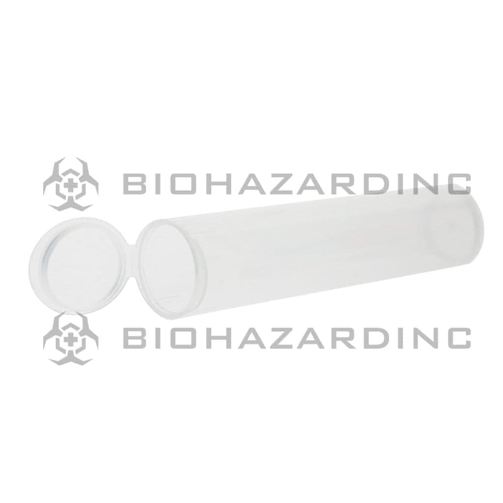 Biohazard Inc Child Resistant Joint Tube Clear 70mm CR Joint Tube - 1000 Count