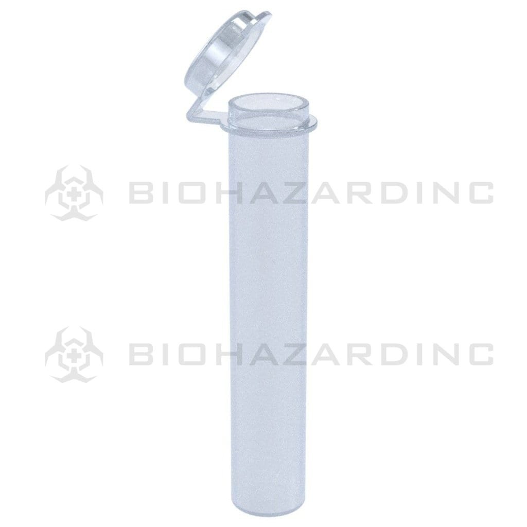 Biohazard Inc Joint Tube Clear Plastic Small Pre Roll Tubes 98mm - 600 Count