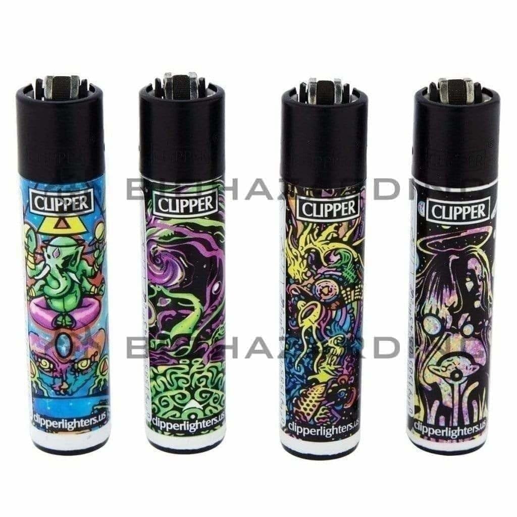 Clipper Lighters Clipper Lighter Psychedelic S5 - 48 Units