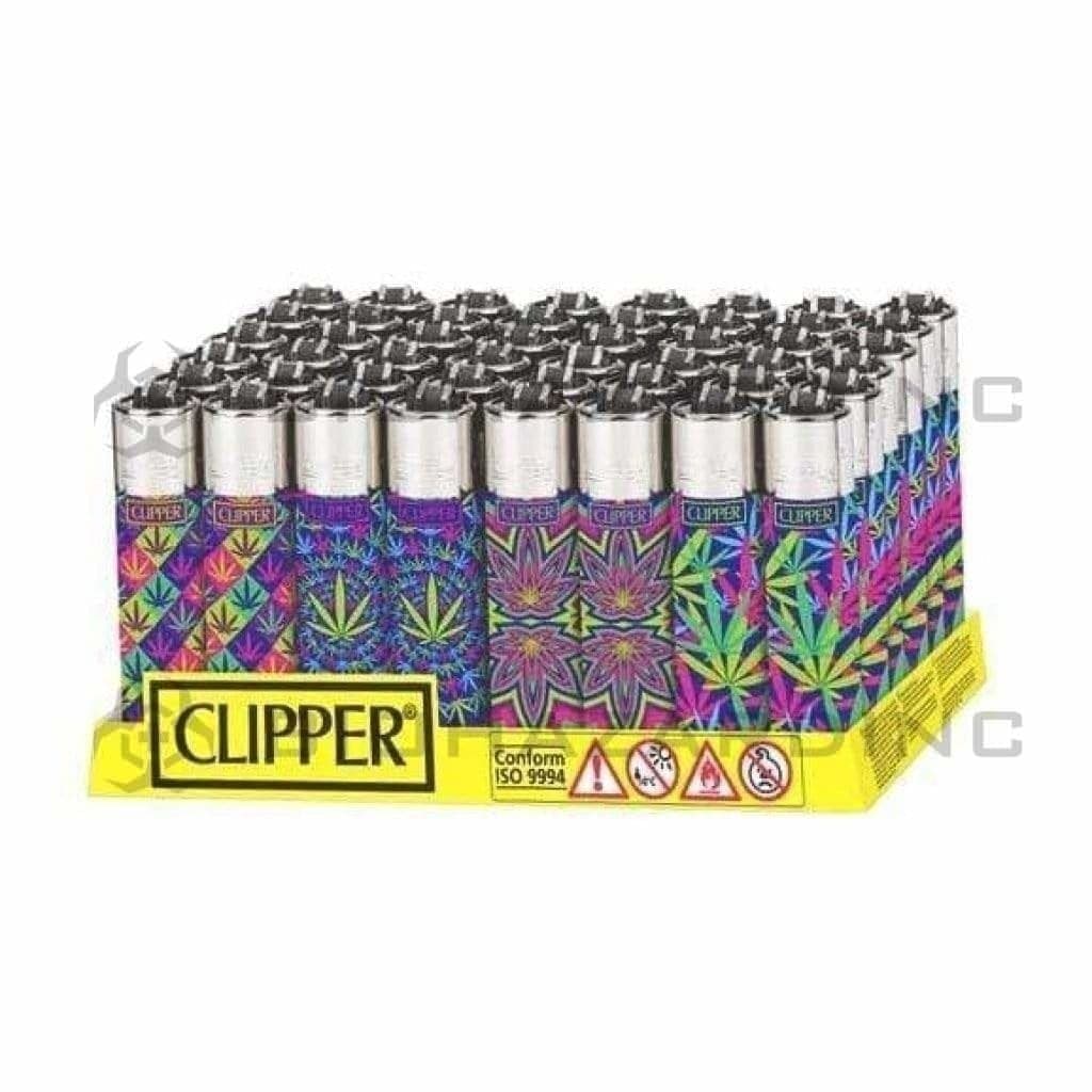 Clipper Lighters Clipper Lighters Leaves Color 48 Count