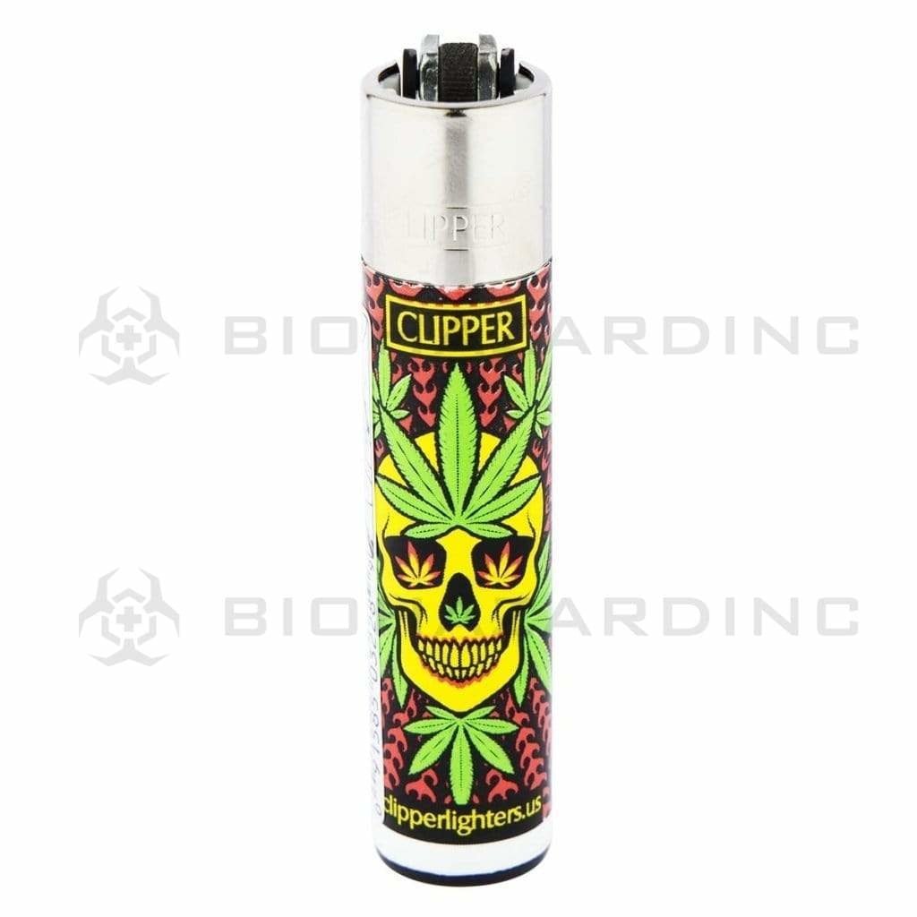 Clipper Lighters Clipper Lighters Leaf Pattern - 48 Units