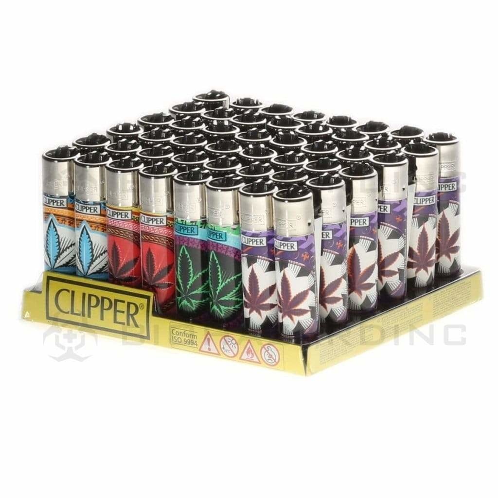 Clipper Lighters Clipper Lighters Oriental Weed - 48 Count