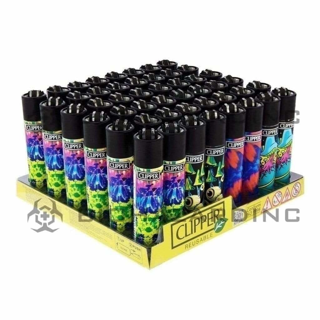 Clipper Lighters Clipper Lighters Psychedelic S3 - 48 Units