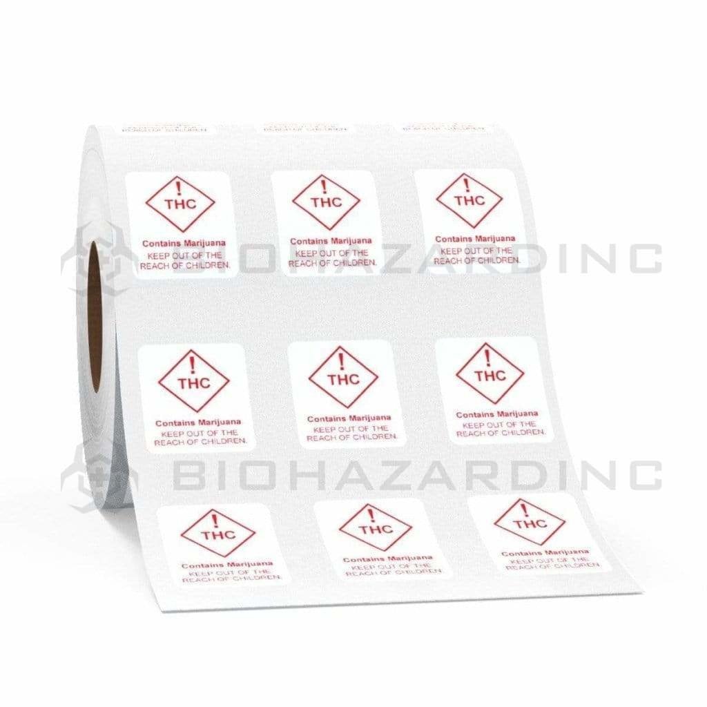 Biohazard Inc Compliance Labels Colorado Universal Symbol Labels - 1000 Count