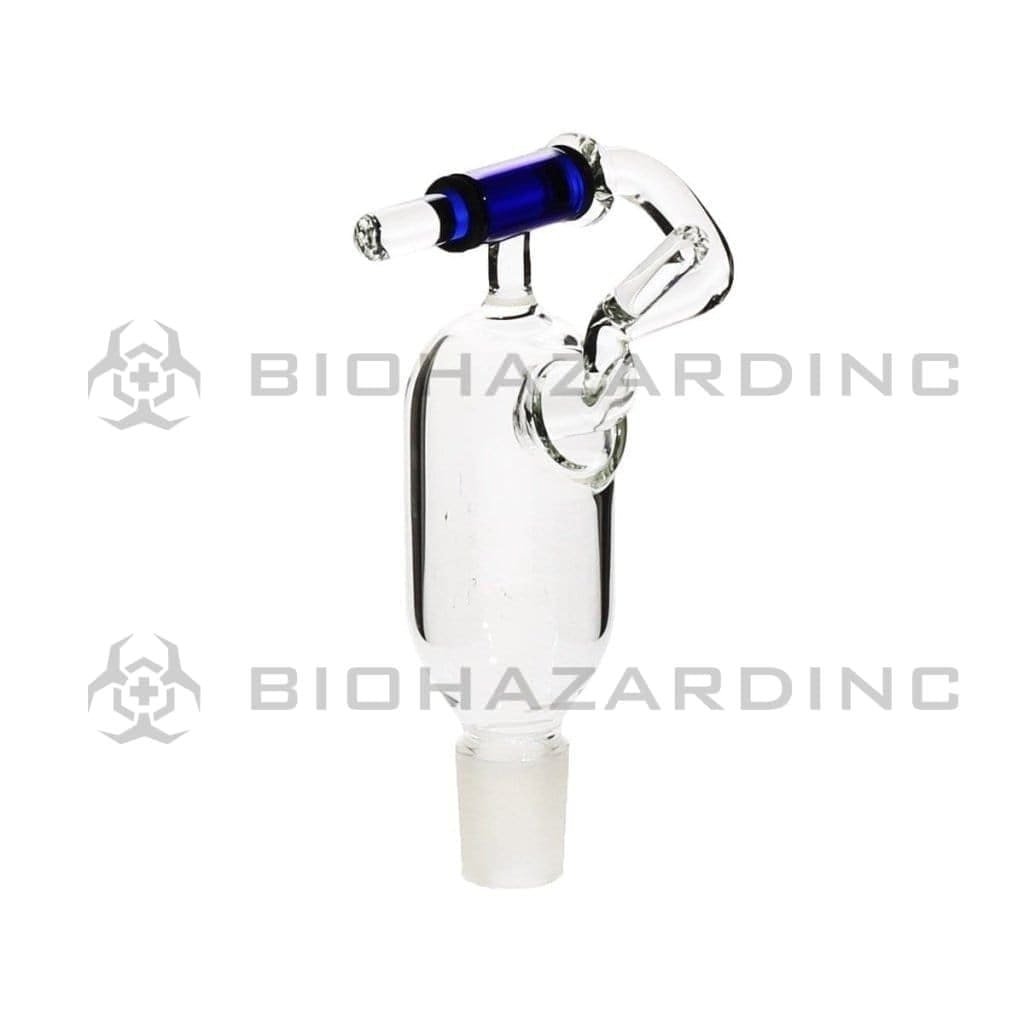 Biohazard Inc 19mm Bowl Concentrate Smasher Bowl - Clear & Blue