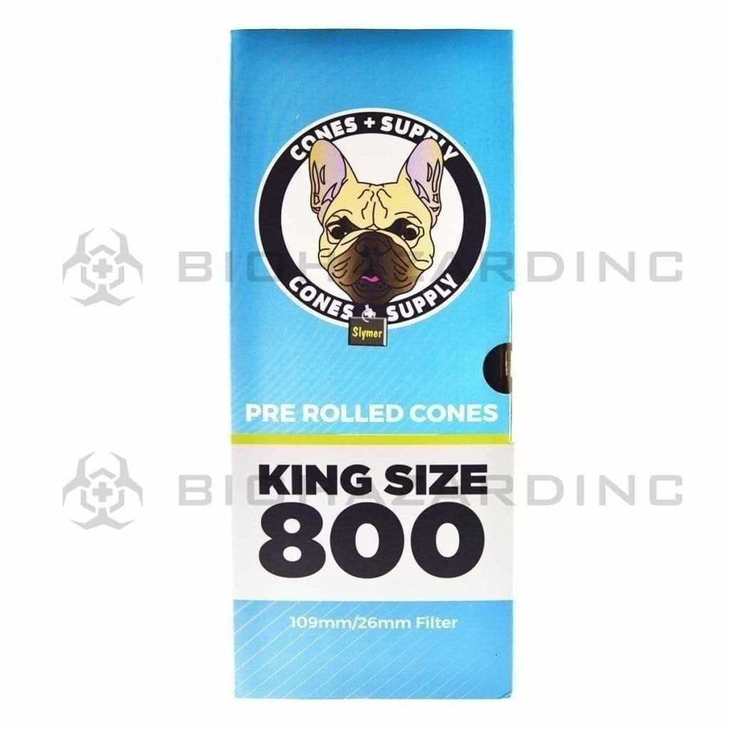 Cones + Supply Pre-Rolled Cones CONE+SUPPLY Pre-Rolled Cones 109mm - White - 800 Count