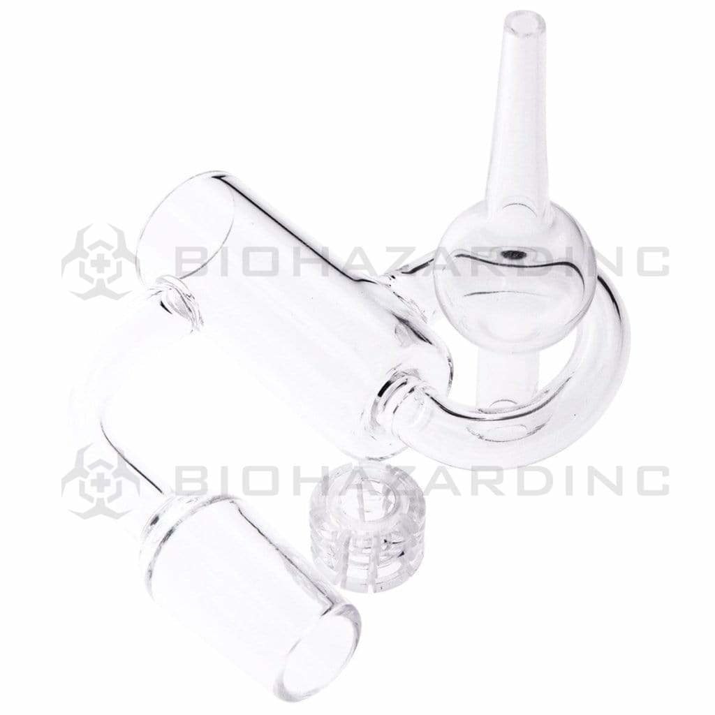 Biohazard Inc Loop Banger Diamond Knot Loop Quartz Banger - Male 19mm