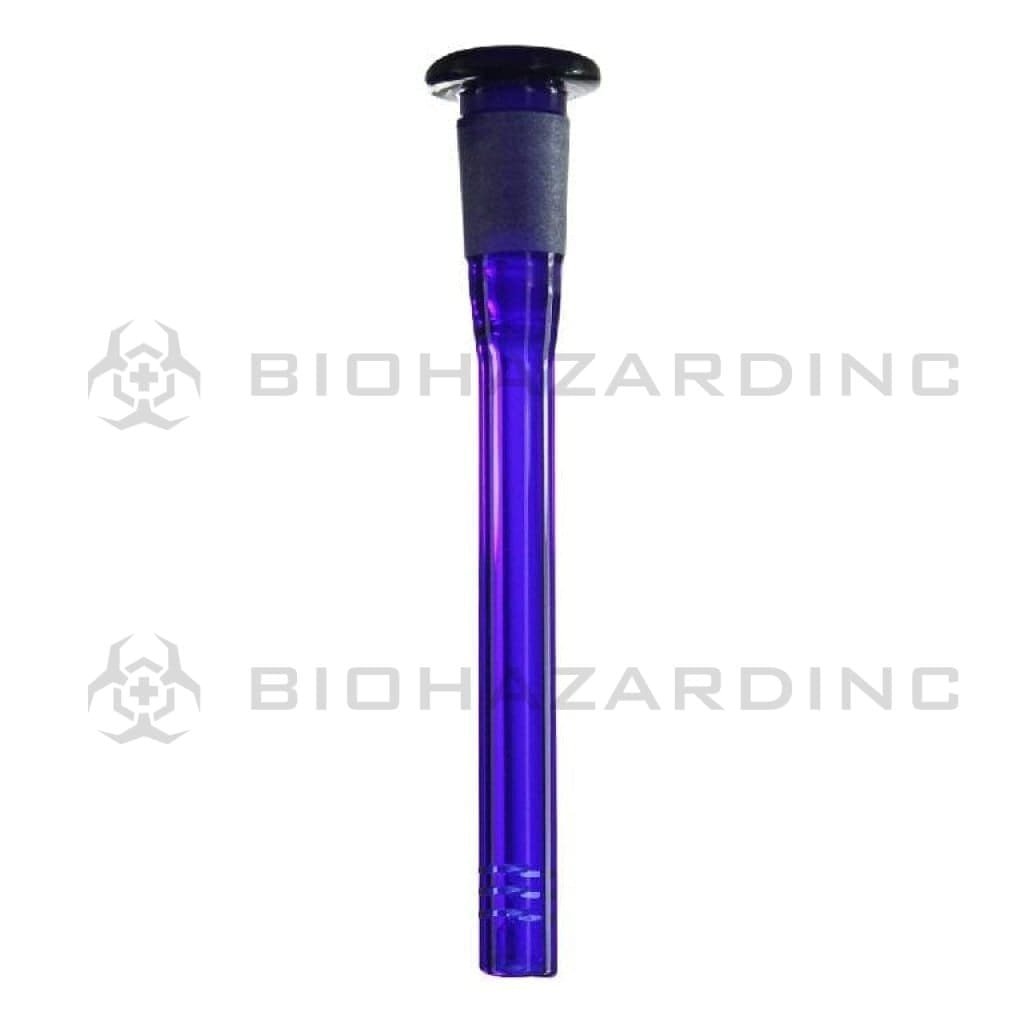 Biohazard Inc Glass Downstem Downstem 19mm/14mm - 4.5" Blue