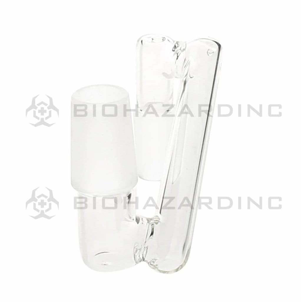 Biohazard Inc Glass Drop Down Drop Down - 14mm Male / 19mm Male 10 pack
