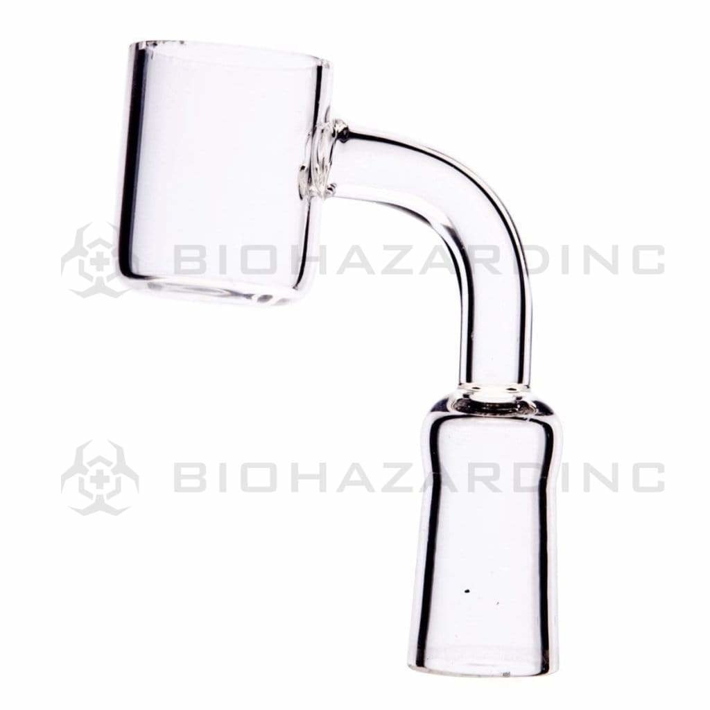 Biohazard Inc Quartz Banger Female Quartz Flat Top 14mm - 3 Count