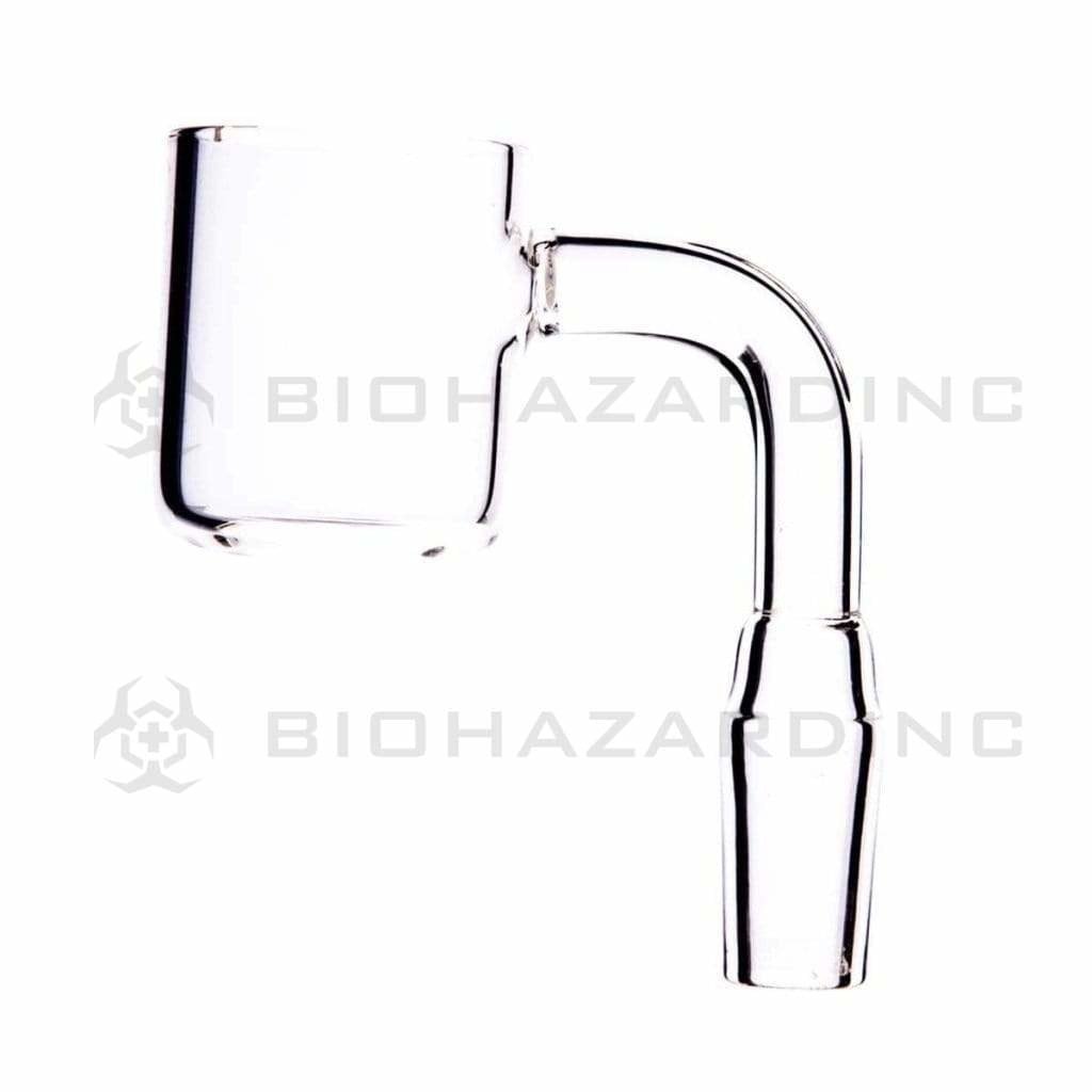 Biohazard Inc Quartz Banger Flat Top Quartz Banger - 14mm Male / 30mm Bucket