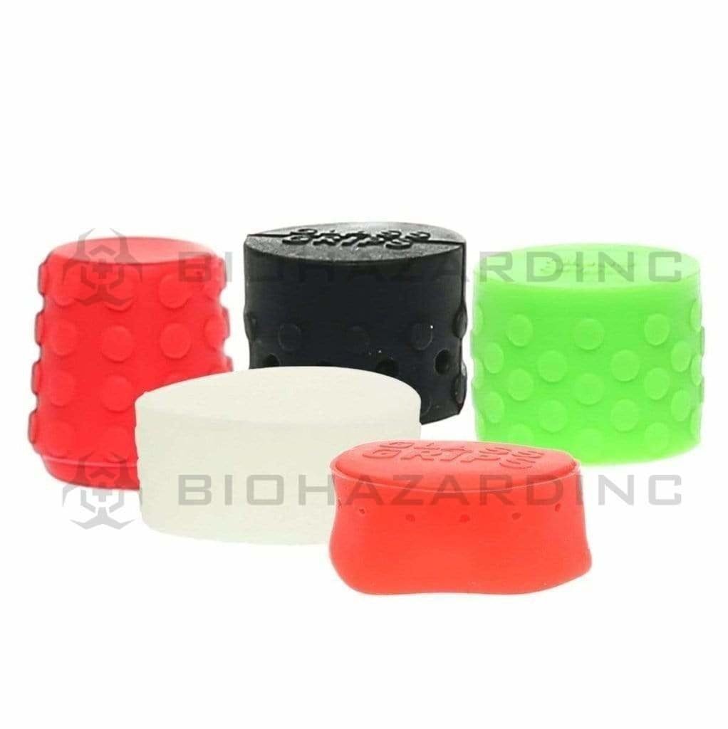 Biohazard Inc Cleaning Accessory Glass Grips 5 Piece Cleaning Caps - Assorted Colors