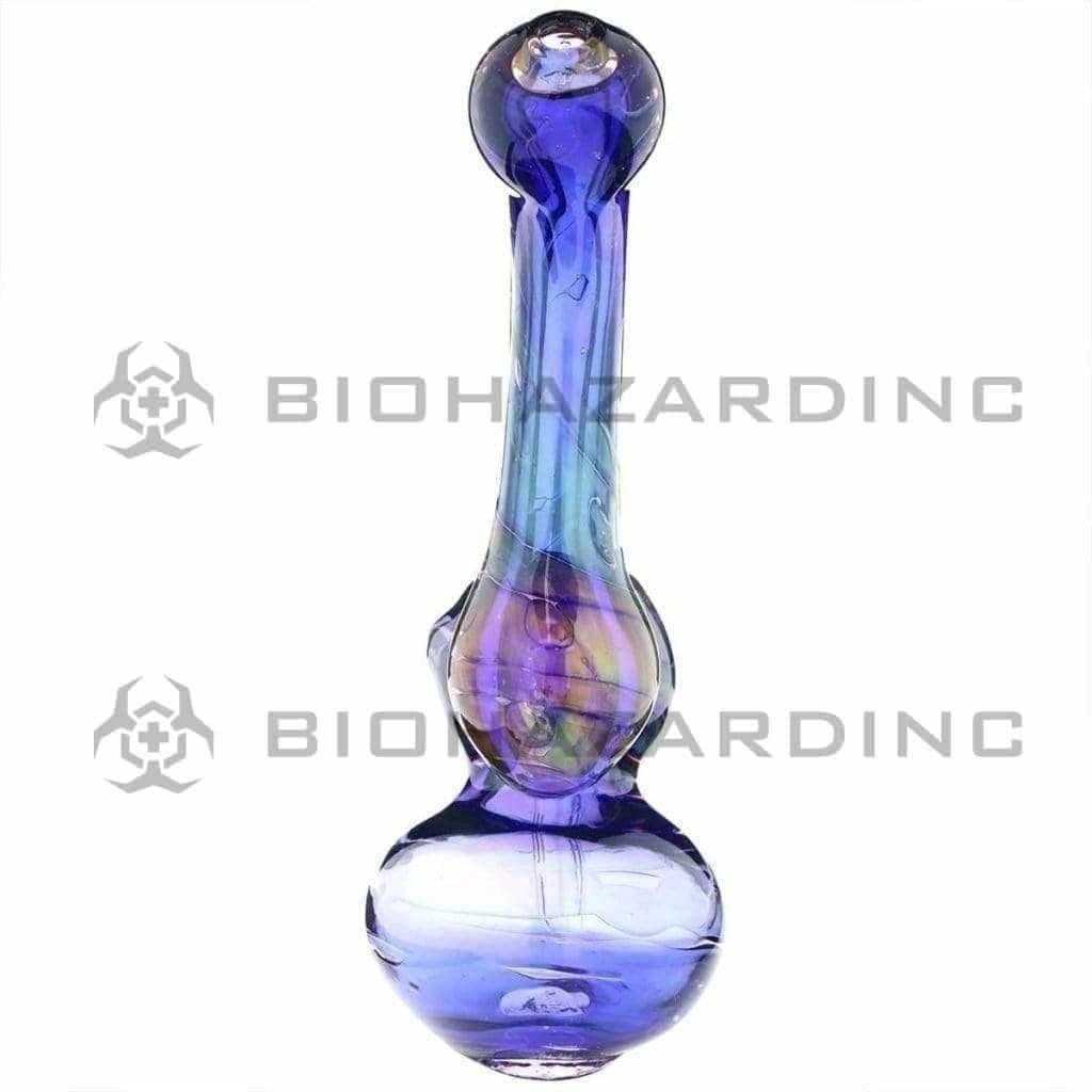 Biohazard Inc Glass Bubbler Gold Fumed Bubbler