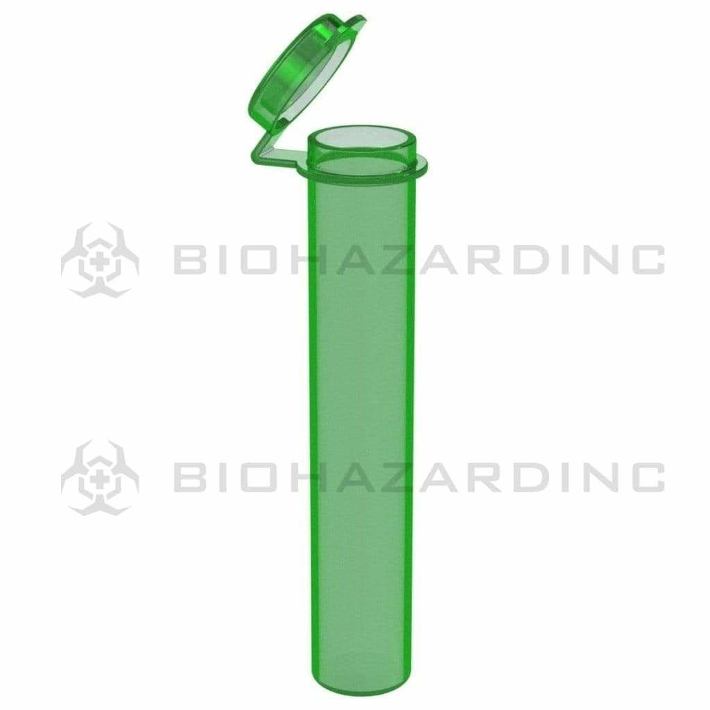 Biohazard Inc Joint Tube Green Plastic Small Pre Roll Tubes 98mm - 600 Count