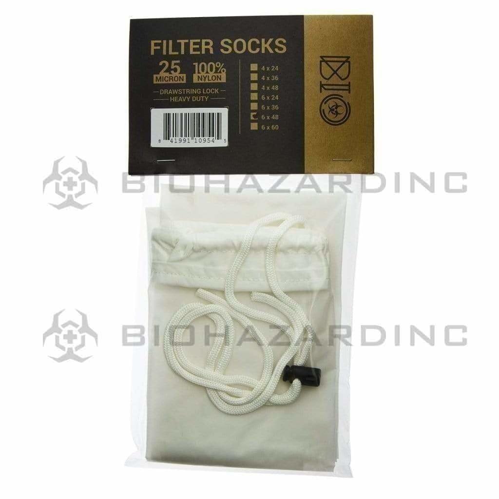 Biohazard Inc Scientific Accessories HEATEX Scientific Mesh Bag 25µm Filter Sock - 6" x 48"