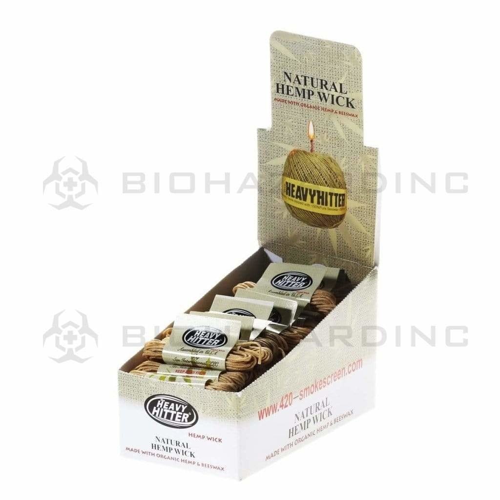 Heavy Hitter Hemp Wick Heavy Hitters Hemp Wick 8ft. - 60 Count