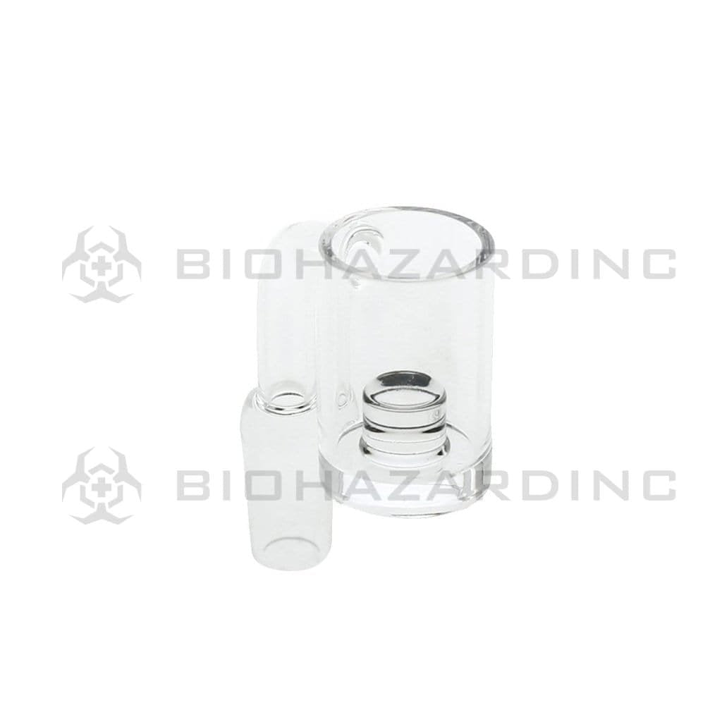 Biohazard Inc Quartz Banger Heavy Quartz Reactor Banger - Male 14mm - 3 Count