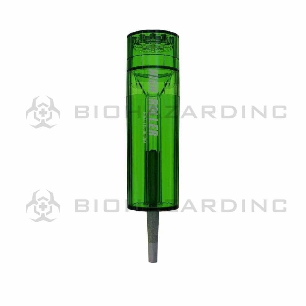 High Roller Plastic Grinder High Roller Grinder and 84mm Cone Filler-Green
