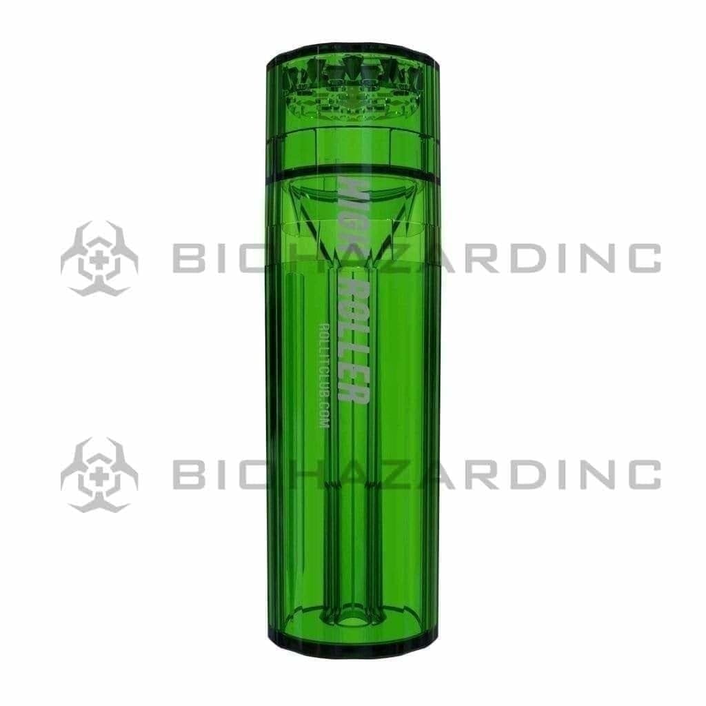 High Roller Plastic Grinder High Roller Grinder and 84mm Cone Filler-Green