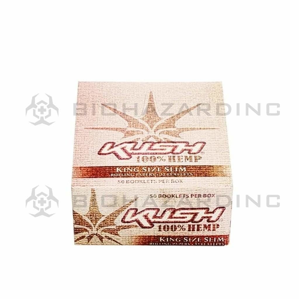 Kush Rolling Papers Kush 100% Hemp King Slim Rolling Papers - 50 Count