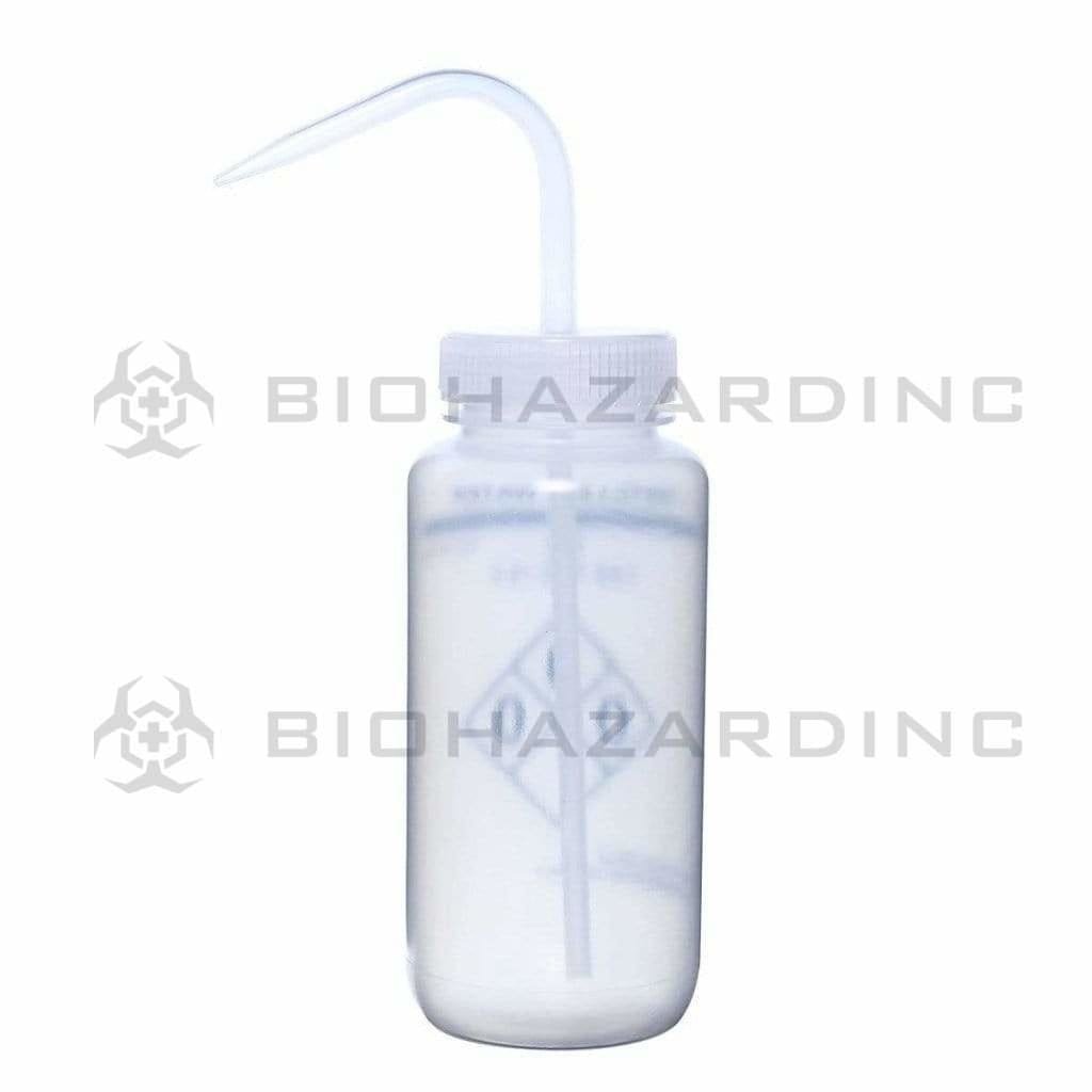 LDPE Bottles Wash Bottles LDPE Premium Labeled Wash Bottles - Distilled Water 500ml