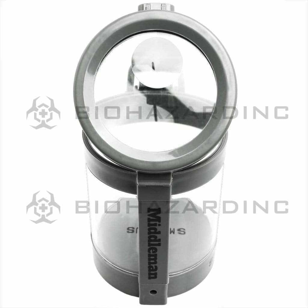 Smokus Focus Flower Storage LED Jar Smokus Focus Middleman-Gray