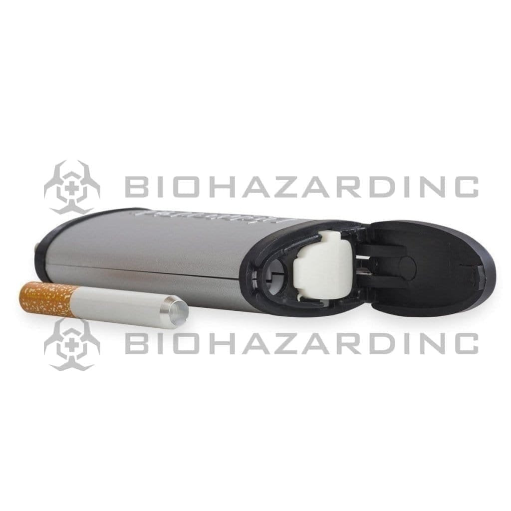 Biohazard Inc Novelty Hand Pipe LighterPick Dugout - Silver