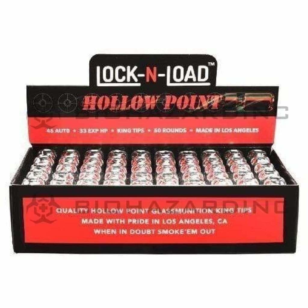 Lock-N-Load Glass Tips Lock-N-Load 12mm Bullet Glass Tips - 50 Count