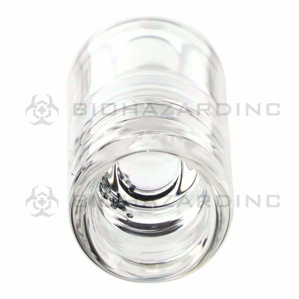 Biohazard Inc Glass Tips Lock-N-Load 9mm Chillums (48 Count) & .45 Ammo Bullet Glass Tips (50 Count)