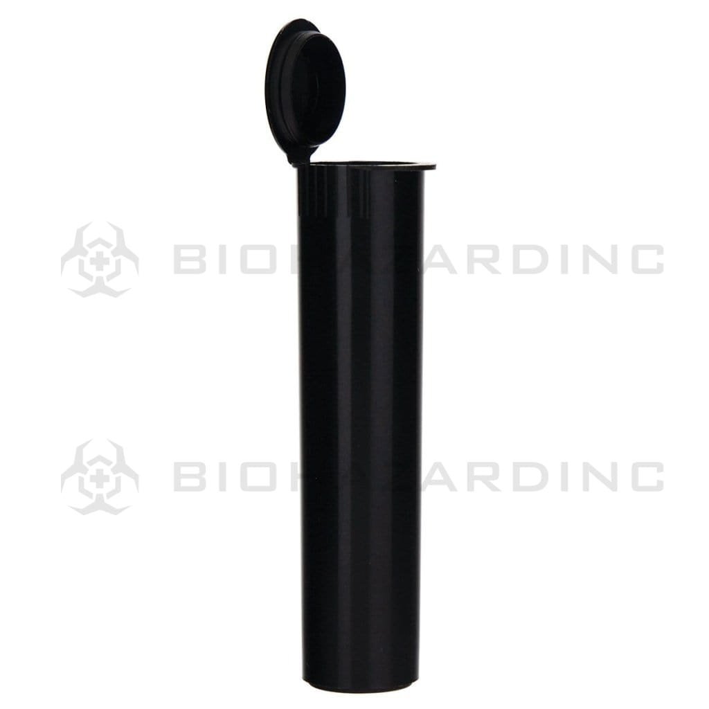 Biohazard Inc Child Resistant Joint Tube Opaque Black 95mm CR Joint Tube - 1000 Count