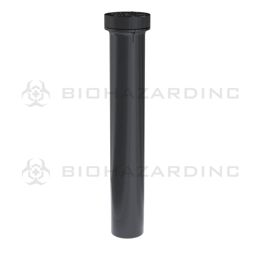 Biohazard Inc Child Resistant Blunt Tube Opaque Black Child Resistant Blunt Tube - 500 Count