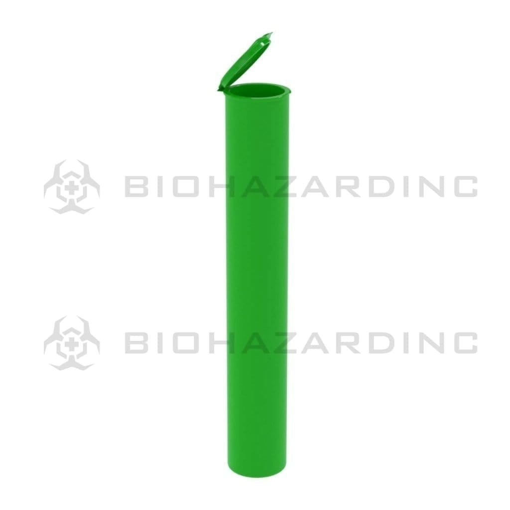 Biohazard Inc Joint Tube Opaque Green Plastic Large Pre Roll Tubes - 500 Count/box