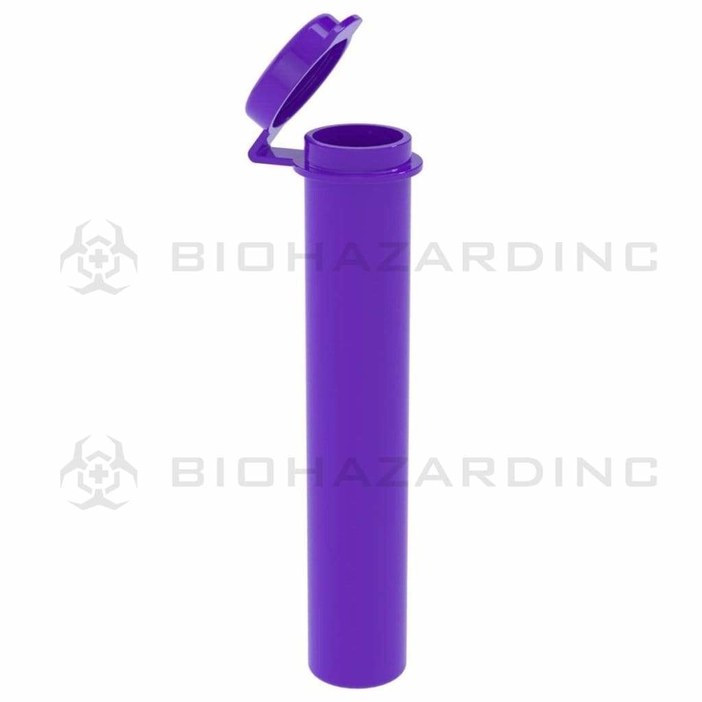 Biohazard Inc Joint Tube Opaque Purple Plastic Small Pre Roll Tubes98mm - 600 Count