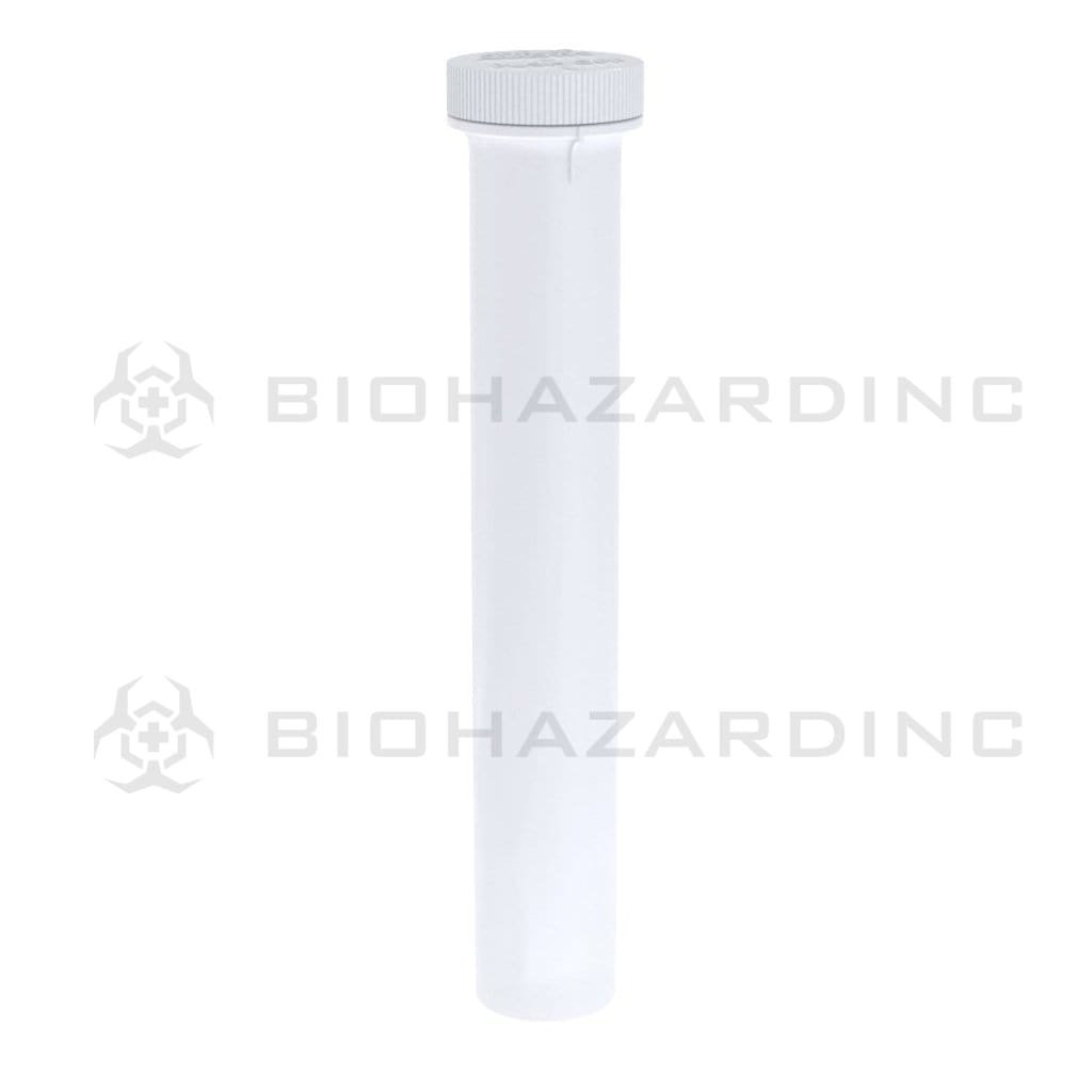 Biohazard Inc Child Resistant Blunt Tube Opaque White Child Resistant Blunt Tube - 500 Count
