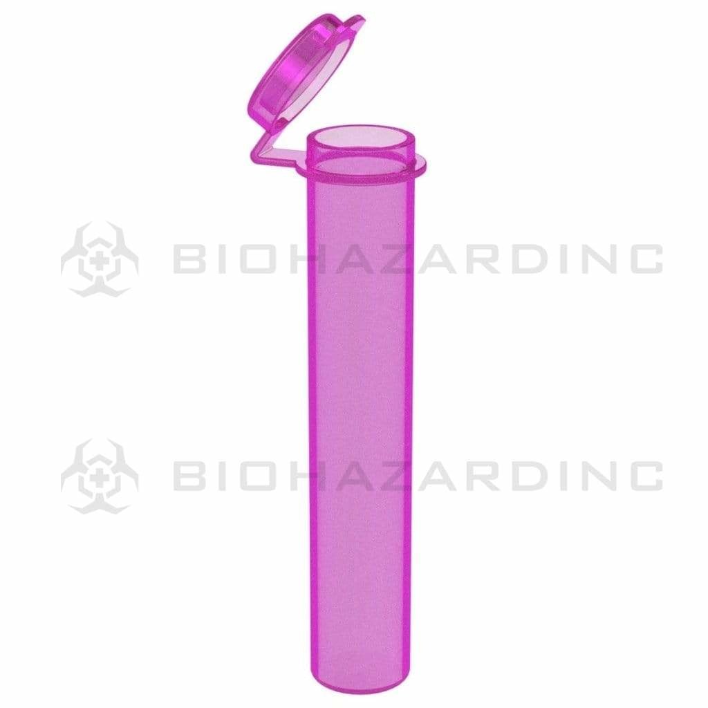 Biohazard Inc Joint Tube Pink Plastic Small Pre Roll Tubes 98mm - 600 Count
