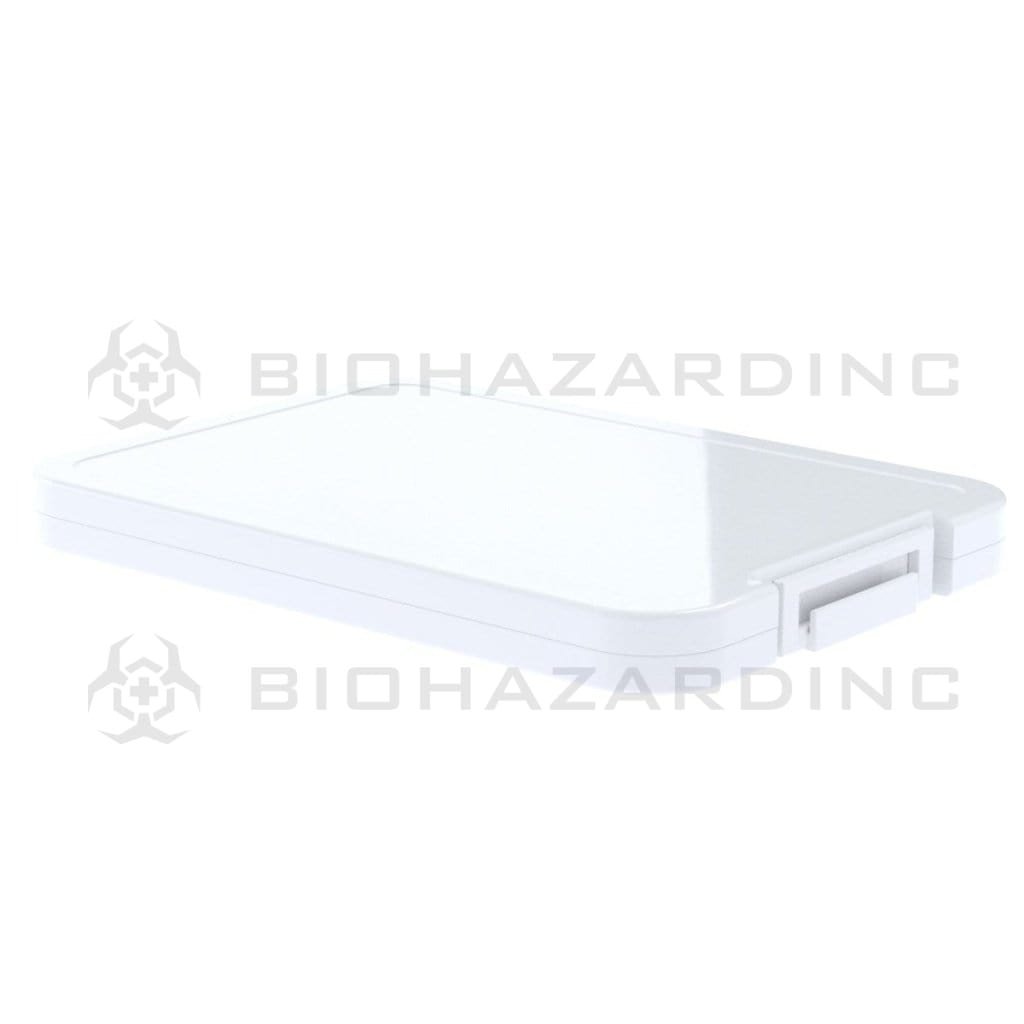 Biohazard Inc Concentrate Container Plastic White Shatter Concentrate Container 4.5mm- 200 Count