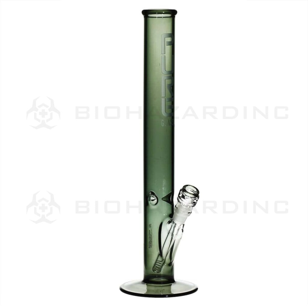 Pure Glass Glass Bong 18" PURE Classic Straight Bong- Smoke Black