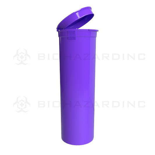 Opaque Purple Pop Top Bottles | 60 Dram - 14 Grams - 75 Count | Child-Resistant