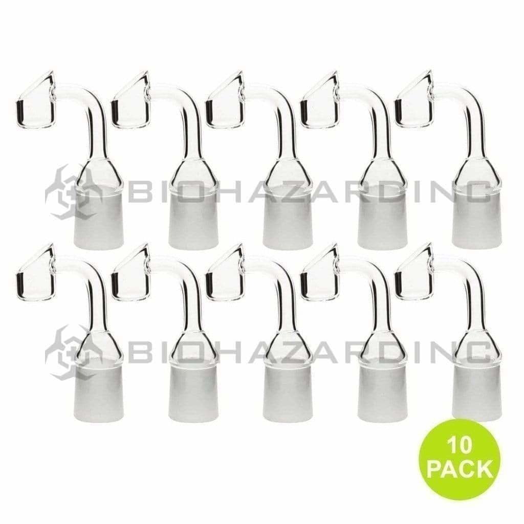 Biohazard Inc Quartz Banger Quartz Banger - Female 19mm- 10 Count