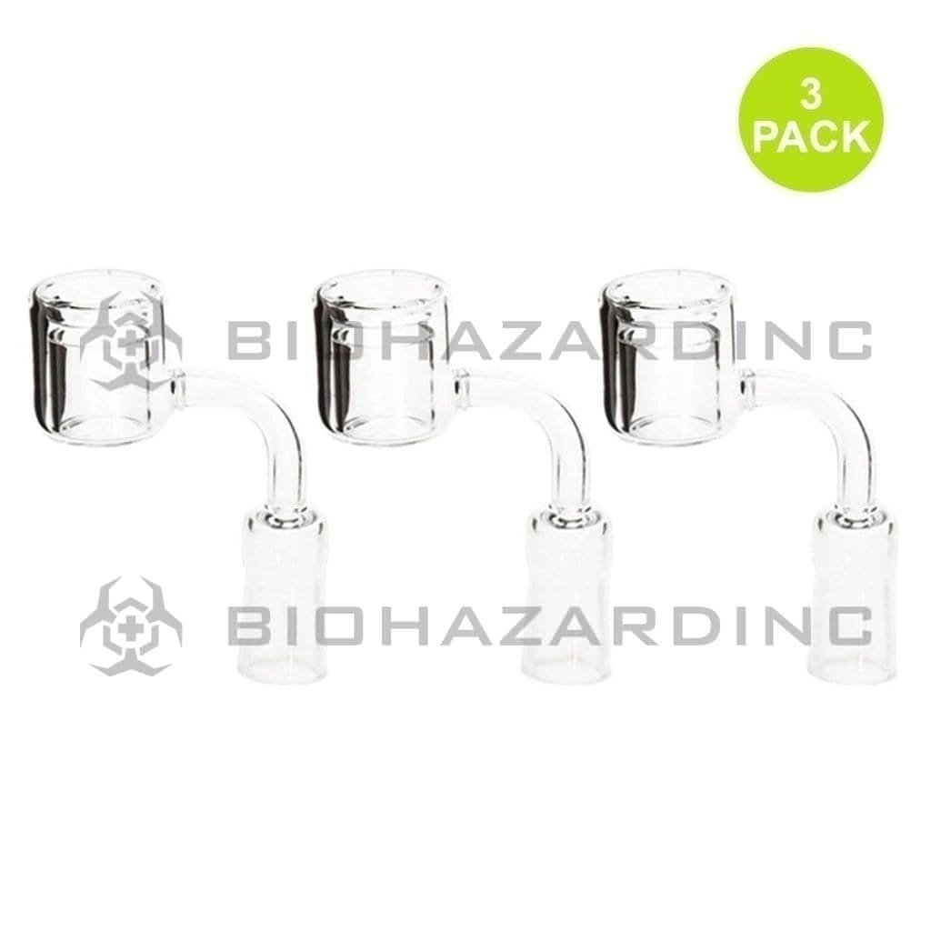 Biohazard Inc Quartz Banger Quartz Banger Thermal Female 14mm - 3 Count