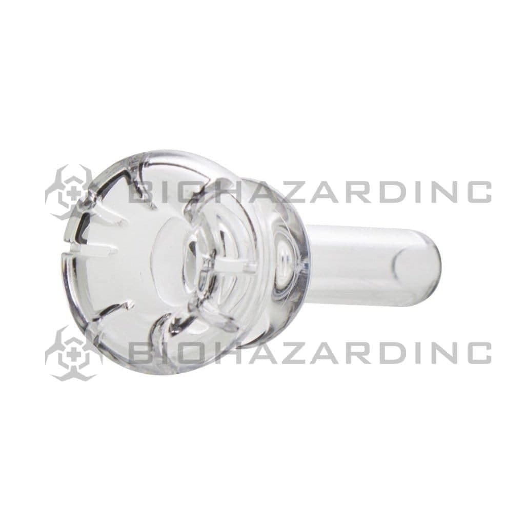 Biohazard Inc Quartz Nail Quartz Showerhead Domeless Nail - 19mm