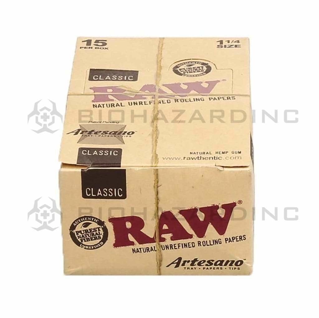 Raw Rolling Papers RAW Artesano Classic 1 1/4" Rolling Papers - 15 Count