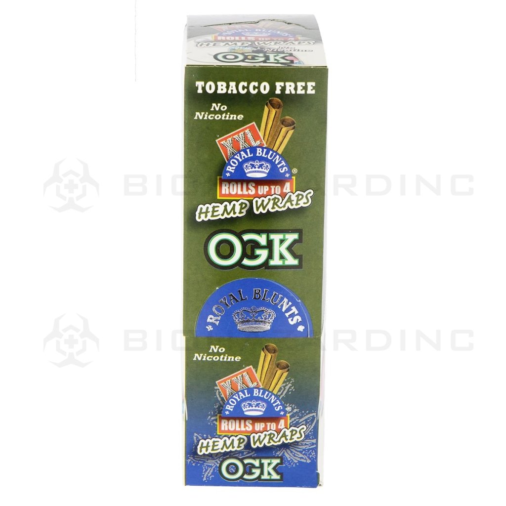 Royal Blunts Xxl Hemp Wraps - Ogk 25 Count