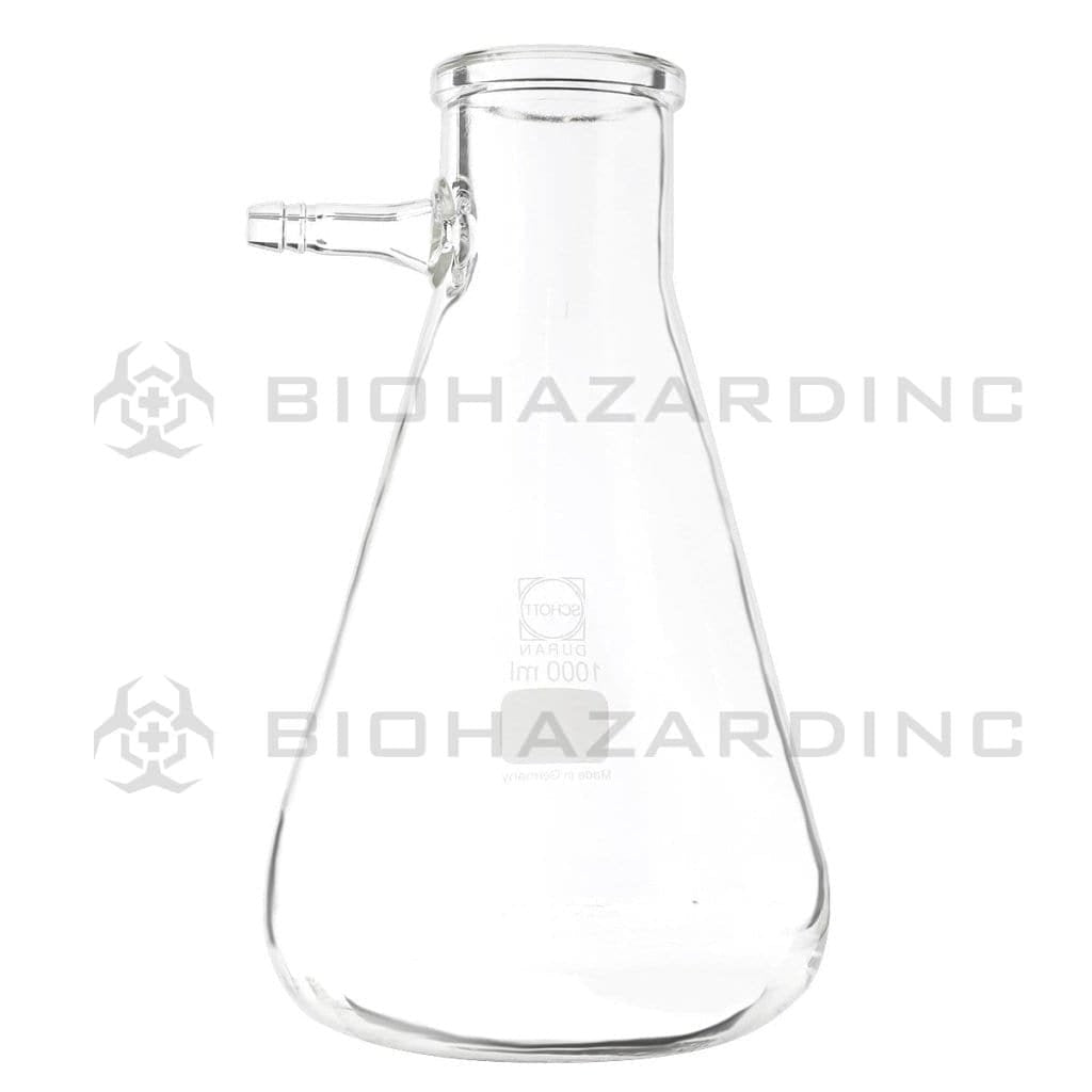 Schott Duran Filtering Flask Bottle Schott Duran Filtering flasks Erlenmeyer shape w/gh 1000ml