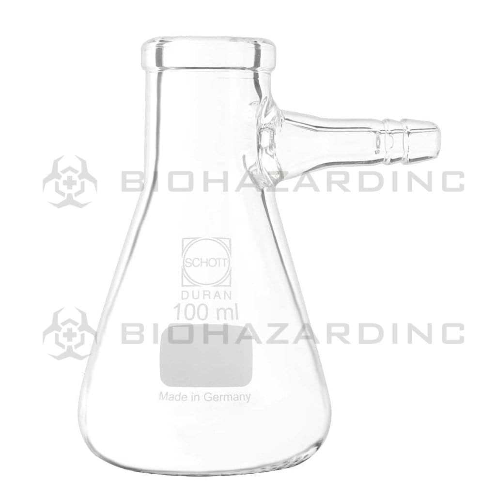 Schott Duran Filtering Flask Bottle Schott Duran Filtering flasks Erlenmeyer shape w/gh 100ml
