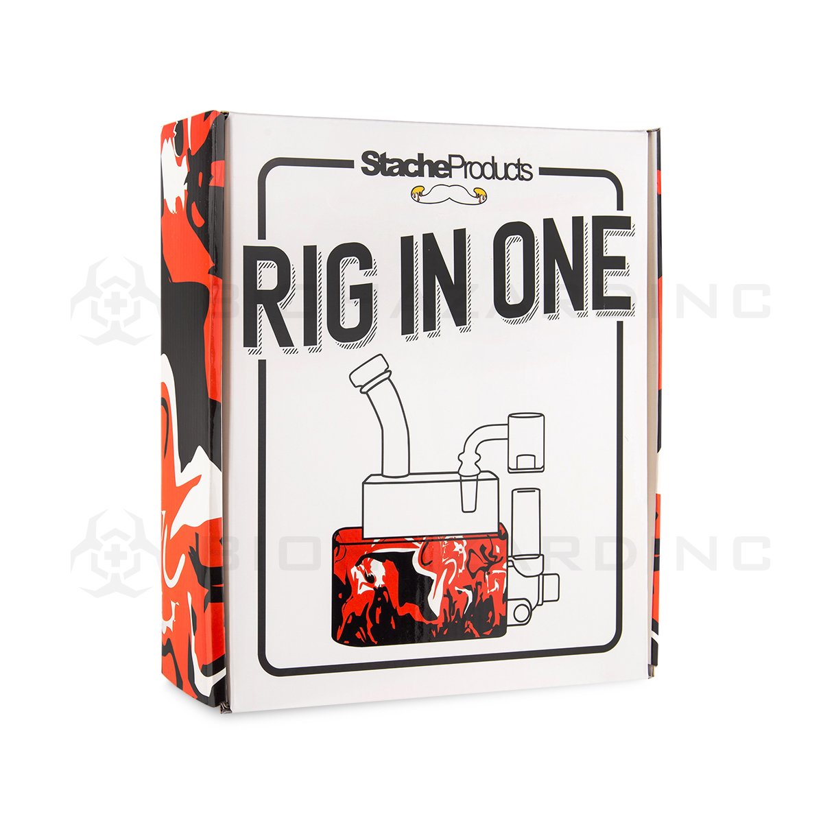 Stache Products | RIO Rig in One Portable Dab Rig | Red
