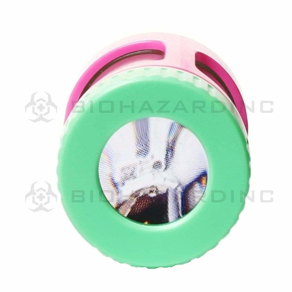 Smokus Focus Flower Storage Stash Magnifying LED Jar - Honey